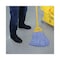 Unisan 1.25 in Cut-End Wet Mop, Blue, Cotton/Synthetic, PK12, UNS 2024B UNS 2024B - alternate 9